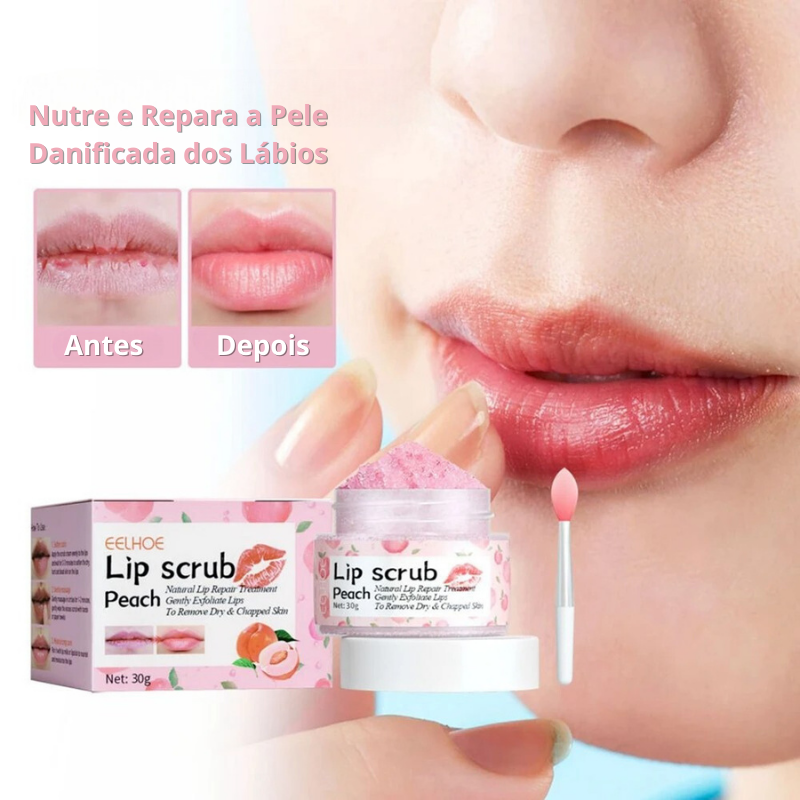 Peach Glow Hydrating Lip Scrub