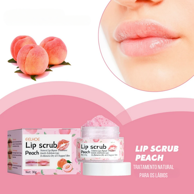 Peach Glow Hydrating Lip Scrub